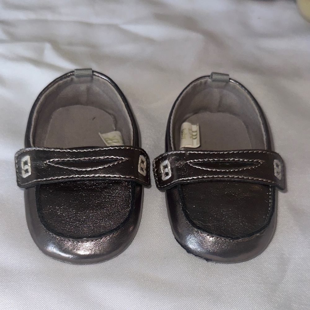 Stylish Metallic Baby Shoes